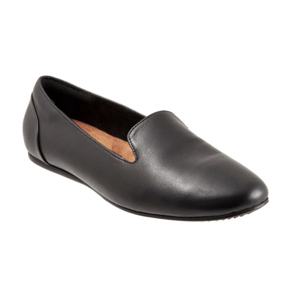 Softwalk Shelby Women’s Loafer Flat size 10 Black Genuine Leather